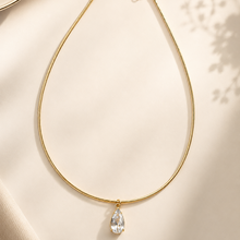 Charger l'image dans la galerie, Collier Carla ( Collier zircon en forme de goutte  )
