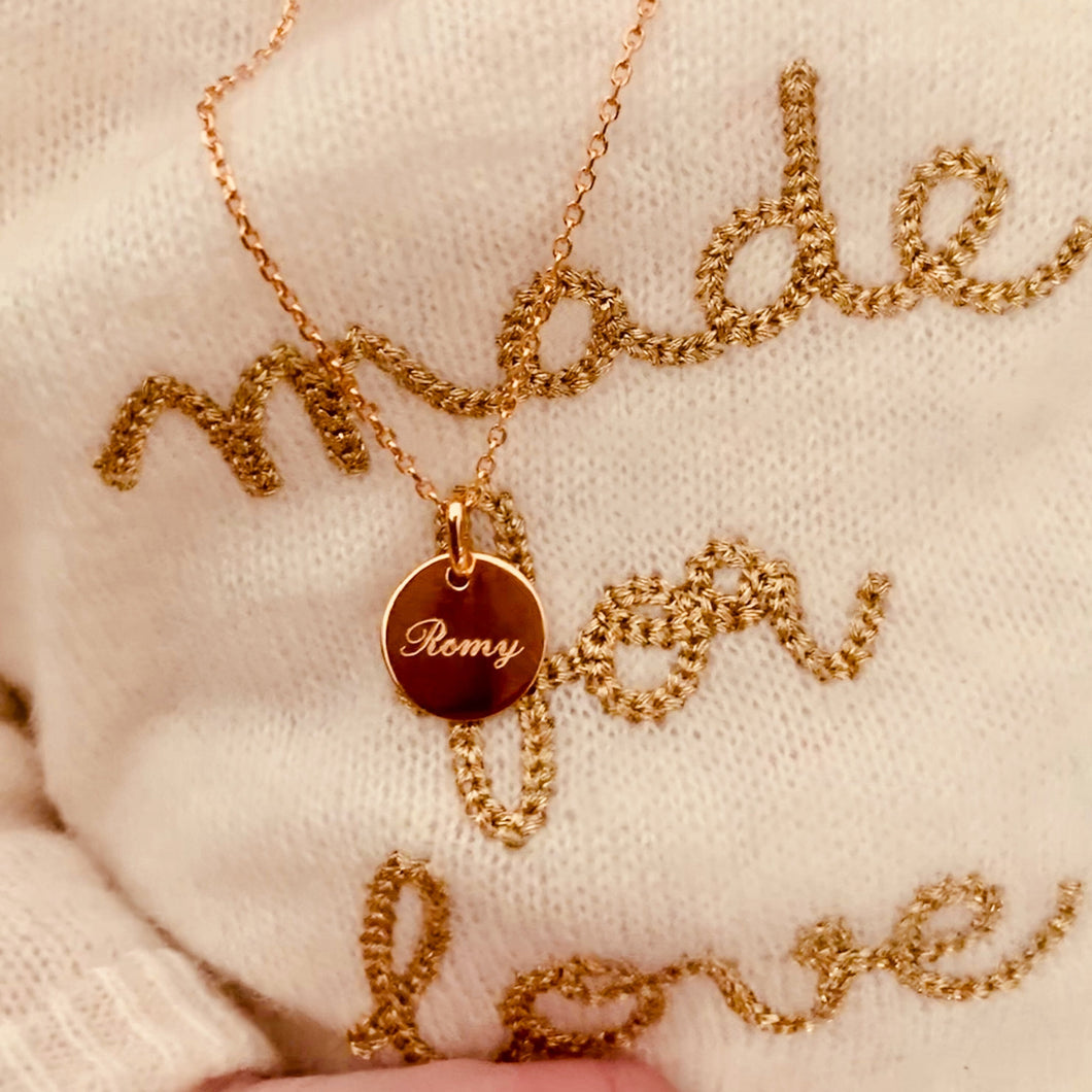 Medaille Ronde 1cm
